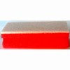 Padschwämme mittel  rot/weiß 130x70x45mm